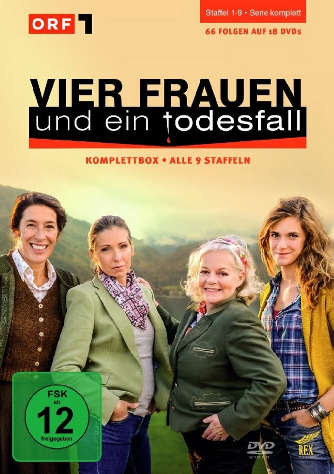Alive DVD Vier Frauen und ein Todesfall - Komplettbox, 18 DVD Alive DVD Vier Frauen und ein Todesfall - Komplettbox, 18 DVD von Alive