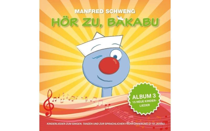 Alive Hörspiel-CD Hör zu, Bakabu - Album 3, 1 Audio-CD von Alive