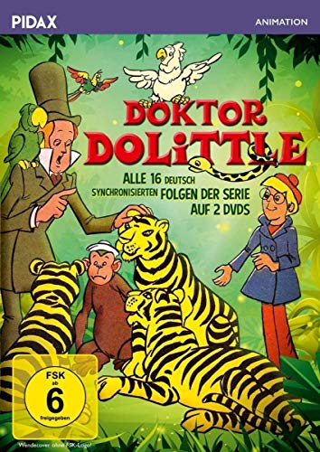 Doktor Dolittle / Alle 16 deutsch synchronisierten Folgen der Kult-Serie (Pidax Animation) [2 DVDs] von Alive