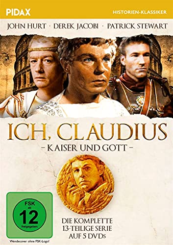 Ich, Claudius - Kaiser und Gott / Die komplette 13-teilige preisgekrönte Kult-Serie mit umfangreichem Bonusmaterial (Pidax Historien-Klassiker) [5 DVDs] von Alive