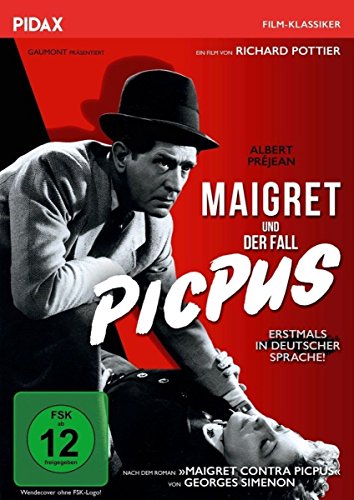 Maigret und der Fall Picpus (Picpus) / Spannender Maigret-Krimi nach einem Roman von Georges Simenon (Pidax Film-Klassiker) von Alive