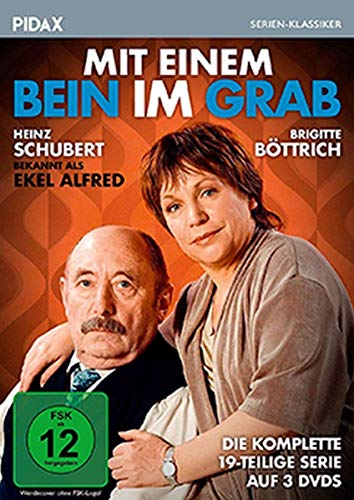 Mit einem Bein im Grab / Die komplette 19-teilige Serie mit Heinz Schubert ( Ekel Alfred ) von Wolfgang Menge ( Ein Herz und eine Seele ) (Pidax Serien-Klassiker) [3 DVDs] von Alive