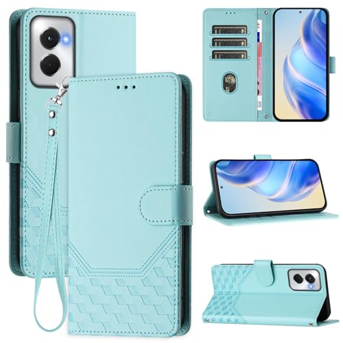 Alkax Schutzhülle für Motorola Moto G Power 5G 2024, Kartenfächer, PU-Leder, Handschlaufe, Magnetverschluss, Standfunktion, stoßfest, Schutzhülle für Moto G Power 5G 2024, Blaugrün Alkax Schutzhülle für Motorola Moto G Power 5G 2024, Kartenfächer, PU-Leder, Handschlaufe, Magnetverschluss, Standfunktion, stoßfest, Schutzhülle für Moto G Power 5G 2024, Blaugrün von Alkax