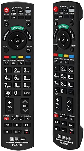 Alkia Ersatz Fernbedienung für Panasonic Viera 3D LCD LED Plasma HDTV Smart TV, Funktioniert mit Alle Panasonic Fernbedienung Alkia Ersatz Fernbedienung für Panasonic Viera 3D LCD LED Plasma HDTV Smart TV, Funktioniert mit Alle Panasonic Fernbedienung von Alkia