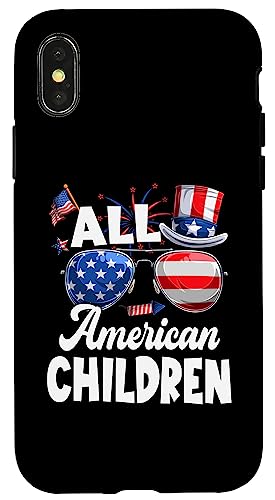 All American Children American Flag Sunglasses 4th Of July Hülle für iPhone X/XS All American Children American Flag Sunglasses 4th Of July Hülle für iPhone X/XS von All American 4th Of July Family Matching