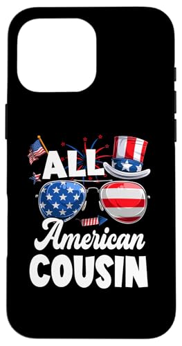 All American Cousin American Flag Sunglasses 4th Of July Hülle für iPhone 16 Pro Max All American Cousin American Flag Sunglasses 4th Of July Hülle für iPhone 16 Pro Max von All American 4th Of July Family Matching