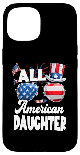 All American Daughter American Flag Sunglasses 4th Of July Hülle für iPhone 15 All American Daughter American Flag Sunglasses 4th Of July Hülle für iPhone 15 von All American 4th Of July Family Matching