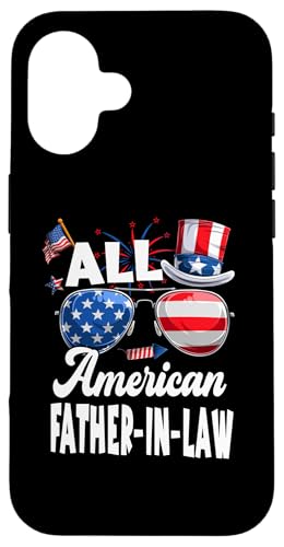 All American Father In Law USA Flag Sunglasses 4th Of July Hülle für iPhone 16 All American Father In Law USA Flag Sunglasses 4th Of July Hülle für iPhone 16 von All American 4th Of July Family Matching