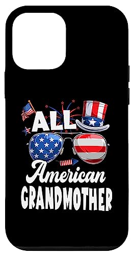 All American Grandmother USA Flag Sunglasses 4th Of July Hülle für iPhone 12 mini All American Grandmother USA Flag Sunglasses 4th Of July Hülle für iPhone 12 mini von All American 4th Of July Family Matching
