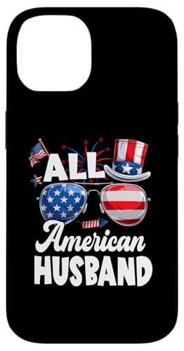 All American Husband American Flag Sunglasses 4th Of July Hülle für iPhone 14 All American Husband American Flag Sunglasses 4th Of July Hülle für iPhone 14 von All American 4th Of July Family Matching