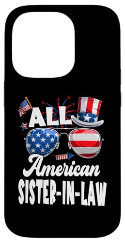 All American Sister In Law USA Flag Sunglasses 4th Of July Hülle für iPhone 14 Pro All American Sister In Law USA Flag Sunglasses 4th Of July Hülle für iPhone 14 Pro von All American 4th Of July Family Matching
