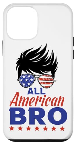 All American Brother Sunglasses USA Flag 4th of July Hülle für iPhone 12 mini All American Brother Sunglasses USA Flag 4th of July Hülle für iPhone 12 mini von All American 4th of July Family Matching