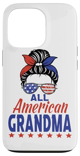 All American Grandma 4th of July Sunglasses USA Flag Hülle für iPhone 13 Pro All American Grandma 4th of July Sunglasses USA Flag Hülle für iPhone 13 Pro von All American 4th of July Family Matching