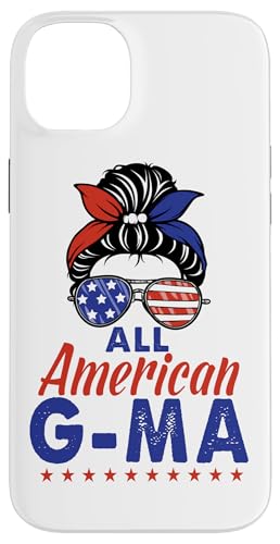 All American G-Ma Grandma Sunglasses USA Flag 4th of July Hülle für iPhone 14 Plus All American G-Ma Grandma Sunglasses USA Flag 4th of July Hülle für iPhone 14 Plus von All American 4th of July Matching Family