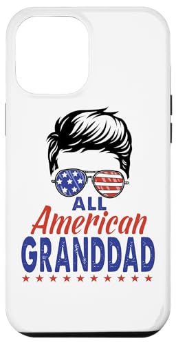 All American Granddad Sunglasses USA Flag 4th of July Hülle für iPhone 12 Pro Max All American Granddad Sunglasses USA Flag 4th of July Hülle für iPhone 12 Pro Max von All American 4th of July Matching Family