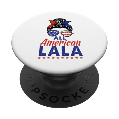 All American Lala Grandma Sunglasses USA Flag 4th of July PopSockets Klebender PopGrip All American Lala Grandma Sunglasses USA Flag 4th of July PopSockets Klebender PopGrip von All American 4th of July Matching Family