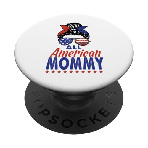 All American Mommy Patriotic Sunglasses USA Flag 4th of July PopSockets Klebender PopGrip All American Mommy Patriotic Sunglasses USA Flag 4th of July PopSockets Klebender PopGrip von All American 4th of July Matching Family