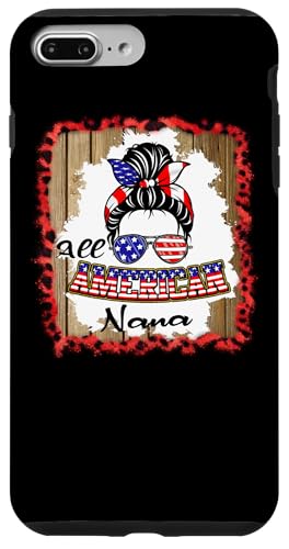 All American Nana Patriotic Messy Bun Usa Flag 4th of July Hülle für iPhone 7 Plus/8 Plus All American Nana Patriotic Messy Bun Usa Flag 4th of July Hülle für iPhone 7 Plus/8 Plus von All American 4th of July Matching Family