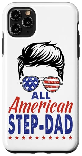 All American Step-Dad Sunglasses USA Flag 4th of July Hülle für iPhone 11 Pro Max All American Step-Dad Sunglasses USA Flag 4th of July Hülle für iPhone 11 Pro Max von All American 4th of July Matching Family