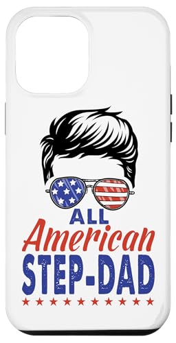All American Step-Dad Sunglasses USA Flag 4th of July Hülle für iPhone 12 Pro Max All American Step-Dad Sunglasses USA Flag 4th of July Hülle für iPhone 12 Pro Max von All American 4th of July Matching Family