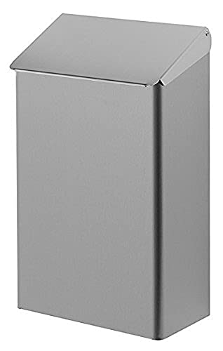 ALLCARE 13052 Dutch Bins AC WB 7 E Abfallbehälter Rostfreier Stahl, 7 L von All Care