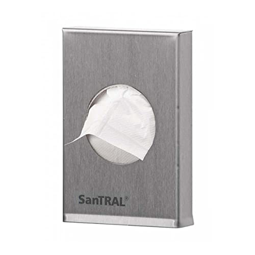 Allcare 21245700 AFP-C SanTRAL HB 2 E Edelstahl Hygienebeutelspender für Kunststoff Hygienebeutel von All Care
