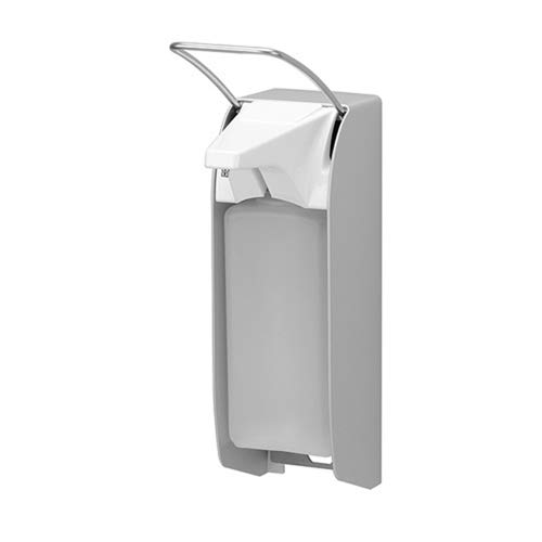 Allcare 21417022 MediQo-line Seifen- und Desinfektionsmittelspender Aluminium 1000 ml kurze Hebel von All Care