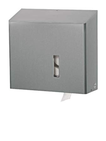 Allcare 2201503 AFP-C SanTRAL MRU E Edelstahl 4 Rollen Spender für Standardrollen von All Care