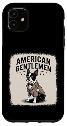 American Gentleman Boston Terrier Vintage-Anzugshund Hülle für iPhone 11 American Gentleman Boston Terrier Vintage-Anzugshund Hülle für iPhone 11 von All Dog Breeds