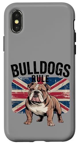 Bulldoggen-Regel Hülle für iPhone X/XS von All Dog Breeds
