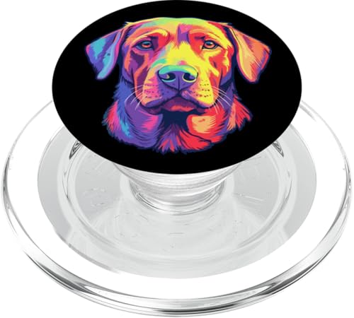 Bunter Labrador Retriever PopSockets PopGrip für MagSafe Bunter Labrador Retriever PopSockets PopGrip für MagSafe von All Dog Breeds