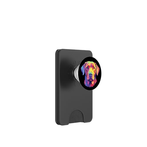 Bunter Labrador Retriever PopSockets PopWallet für MagSafe Bunter Labrador Retriever PopSockets PopWallet für MagSafe von All Dog Breeds