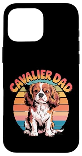 Cavalier Dad Retro Hülle für iPhone 16 Pro Max Cavalier Dad Retro Hülle für iPhone 16 Pro Max von All Dog Breeds