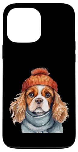 Cavalier King Charles Spaniel Winterwelpe mit Bommelmütze Hülle für iPhone 13 Pro Max Cavalier King Charles Spaniel Winterwelpe mit Bommelmütze Hülle für iPhone 13 Pro Max von All Dog Breeds