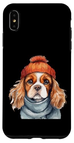 Cavalier King Charles Spaniel Winterwelpe mit Bommelmütze Hülle für iPhone XS Max Cavalier King Charles Spaniel Winterwelpe mit Bommelmütze Hülle für iPhone XS Max von All Dog Breeds