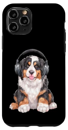 Cooler Berner Sennenhund mit Kopfhörer Berner Musikliebhaber Hülle für iPhone 11 Pro Cooler Berner Sennenhund mit Kopfhörer Berner Musikliebhaber Hülle für iPhone 11 Pro von All Dog Breeds