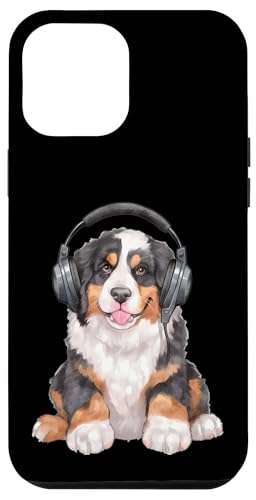 Cooler Berner Sennenhund mit Kopfhörer Berner Musikliebhaber Hülle für iPhone 12 Pro Max Cooler Berner Sennenhund mit Kopfhörer Berner Musikliebhaber Hülle für iPhone 12 Pro Max von All Dog Breeds