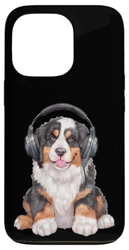 Cooler Berner Sennenhund mit Kopfhörer Berner Musikliebhaber Hülle für iPhone 13 Pro Cooler Berner Sennenhund mit Kopfhörer Berner Musikliebhaber Hülle für iPhone 13 Pro von All Dog Breeds