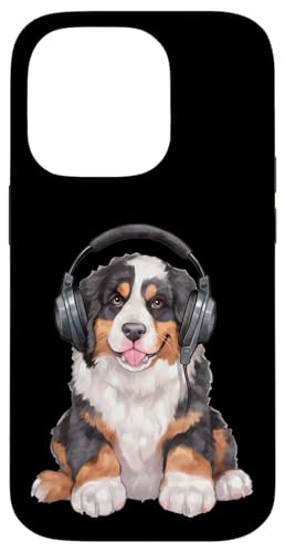 Cooler Berner Sennenhund mit Kopfhörer Berner Musikliebhaber Hülle für iPhone 14 Pro Cooler Berner Sennenhund mit Kopfhörer Berner Musikliebhaber Hülle für iPhone 14 Pro von All Dog Breeds