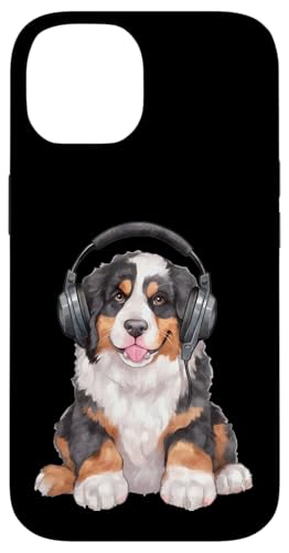 Cooler Berner Sennenhund mit Kopfhörer Berner Musikliebhaber Hülle für iPhone 14 Cooler Berner Sennenhund mit Kopfhörer Berner Musikliebhaber Hülle für iPhone 14 von All Dog Breeds