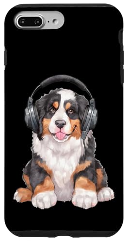 Cooler Berner Sennenhund mit Kopfhörer Berner Musikliebhaber Hülle für iPhone 7 Plus/8 Plus Cooler Berner Sennenhund mit Kopfhörer Berner Musikliebhaber Hülle für iPhone 7 Plus/8 Plus von All Dog Breeds