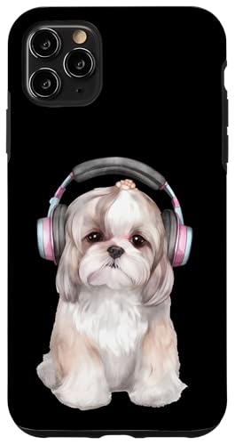 Cooles Shih Tzu mit Kopfhörern | Music-Loving Hülle für iPhone 11 Pro Max Cooles Shih Tzu mit Kopfhörern | Music-Loving Hülle für iPhone 11 Pro Max von All Dog Breeds