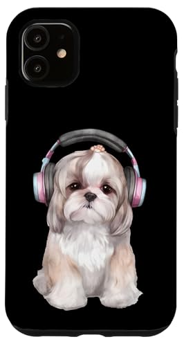 Cooles Shih Tzu mit Kopfhörern | Music-Loving Hülle für iPhone 11 Cooles Shih Tzu mit Kopfhörern | Music-Loving Hülle für iPhone 11 von All Dog Breeds