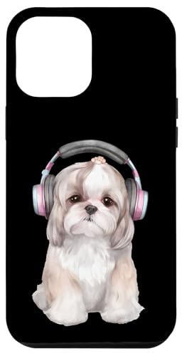 Cooles Shih Tzu mit Kopfhörern | Music-Loving Hülle für iPhone 12 Pro Max Cooles Shih Tzu mit Kopfhörern | Music-Loving Hülle für iPhone 12 Pro Max von All Dog Breeds
