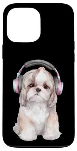 Cooles Shih Tzu mit Kopfhörern | Music-Loving Hülle für iPhone 13 Pro Max Cooles Shih Tzu mit Kopfhörern | Music-Loving Hülle für iPhone 13 Pro Max von All Dog Breeds
