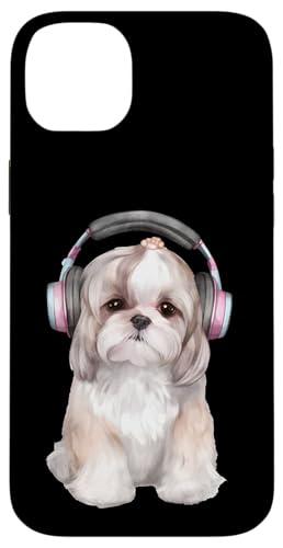 Cooles Shih Tzu mit Kopfhörern | Music-Loving Hülle für iPhone 14 Plus Cooles Shih Tzu mit Kopfhörern | Music-Loving Hülle für iPhone 14 Plus von All Dog Breeds
