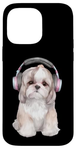 Cooles Shih Tzu mit Kopfhörern | Music-Loving Hülle für iPhone 14 Pro Max Cooles Shih Tzu mit Kopfhörern | Music-Loving Hülle für iPhone 14 Pro Max von All Dog Breeds