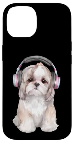 Cooles Shih Tzu mit Kopfhörern | Music-Loving Hülle für iPhone 14 Cooles Shih Tzu mit Kopfhörern | Music-Loving Hülle für iPhone 14 von All Dog Breeds