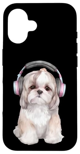 Cooles Shih Tzu mit Kopfhörern | Music-Loving Hülle für iPhone 16 Cooles Shih Tzu mit Kopfhörern | Music-Loving Hülle für iPhone 16 von All Dog Breeds