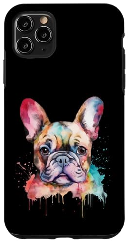 Französische Bulldogge Aquarellkunst Hülle für iPhone 11 Pro Max Französische Bulldogge Aquarellkunst Hülle für iPhone 11 Pro Max von All Dog Breeds